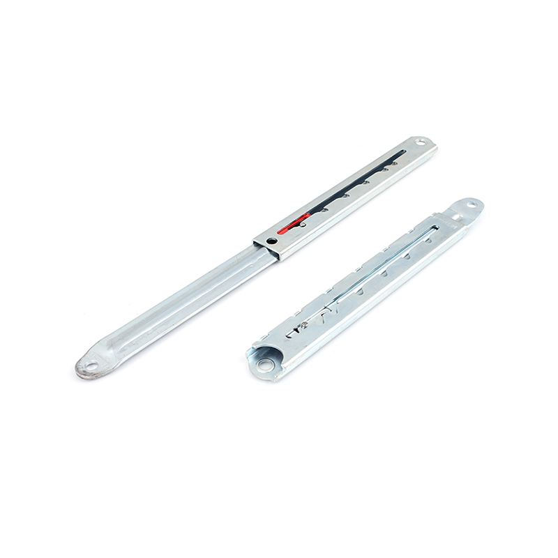 Lågeholder, stål, 6 position(er), L=216mm, Ø8,2mm huller