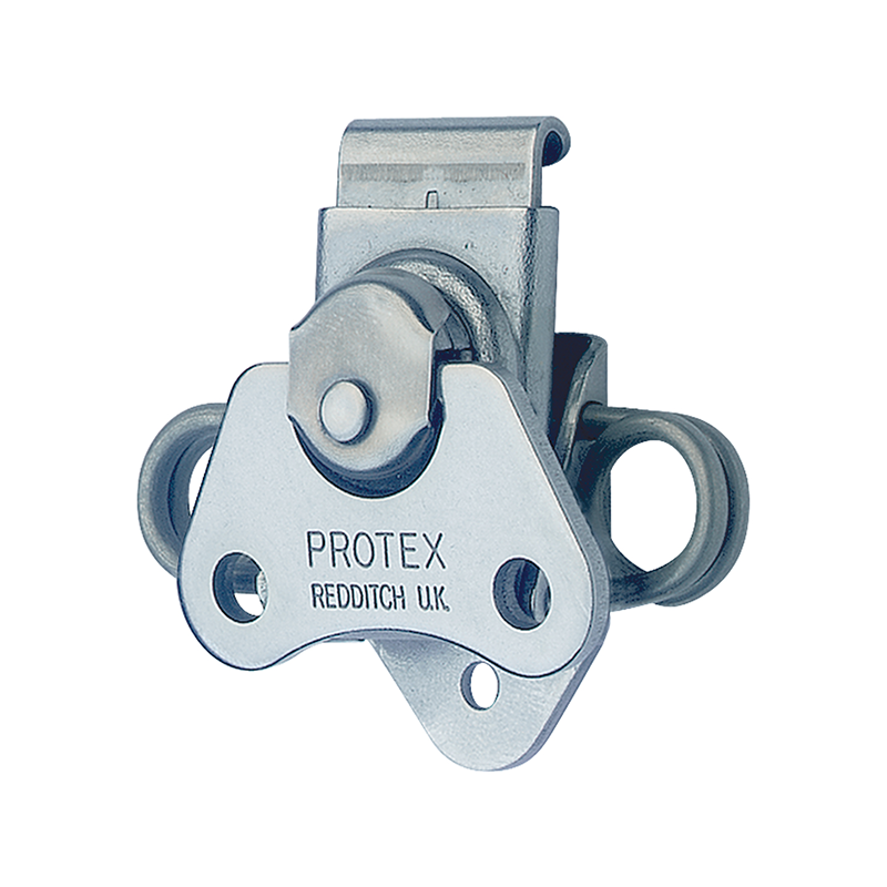 Butterflylås, stål, L=48,4, B=52,3, H=15,2, uden hængelås