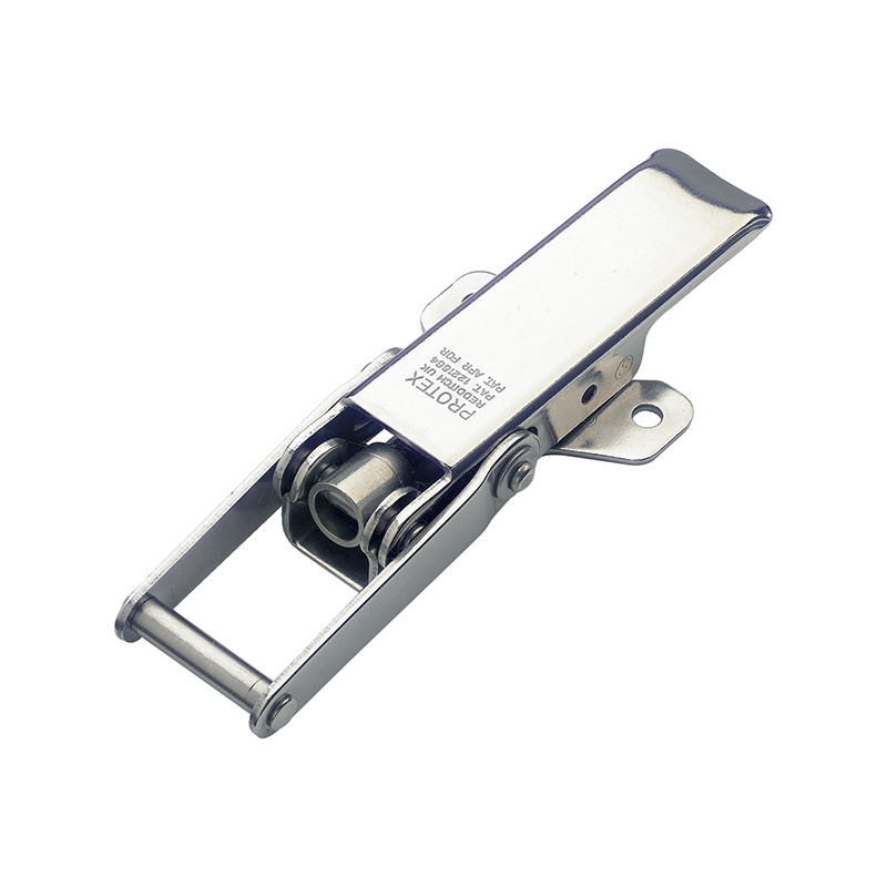 Snaplås, rustfrit stål, L=142,7, B=50,8, H=21,6, justerbar