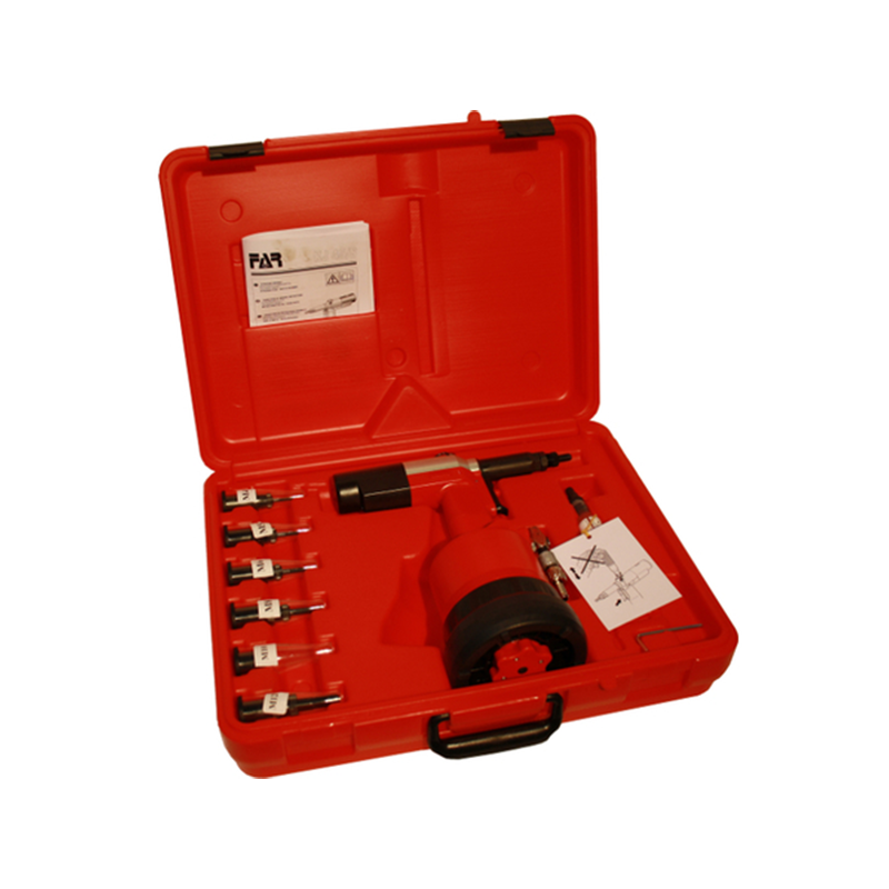 Nitteværktøj til nuts, M4-M12, lufthydraulisk, serie EXTRA KJ45S