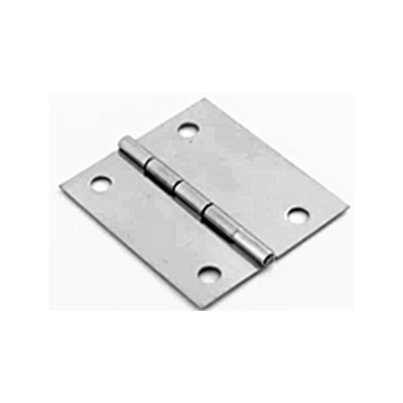 Kanthængsel med huller, syrefast stål, L=100, B=90, T=1,5