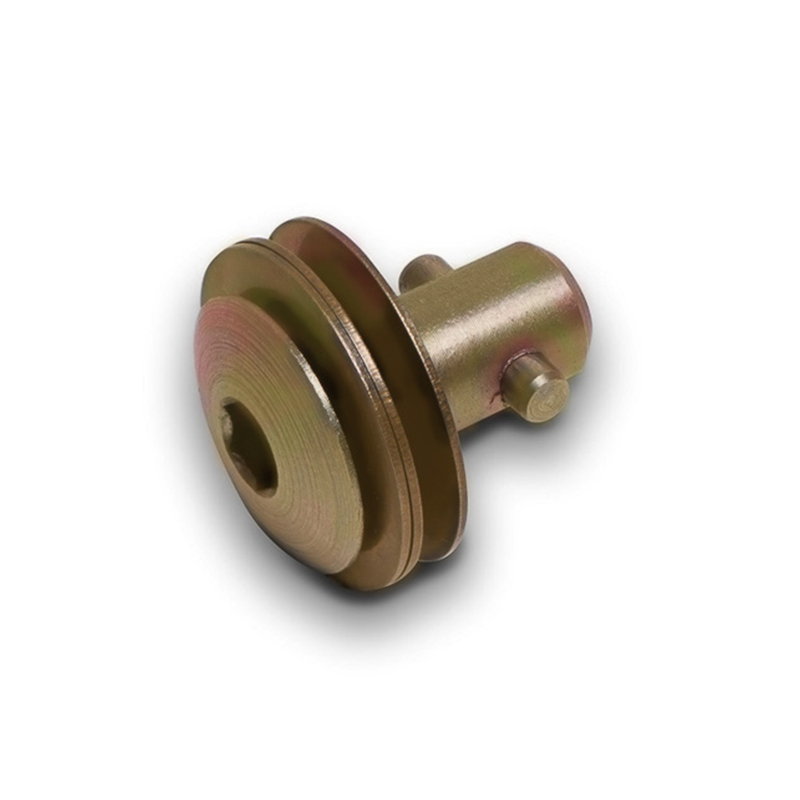 Låsebolt, stål, elforzinket gulkromateret overflade, stiftlængde=29,2mm, klembredde=6,55-11,55mm