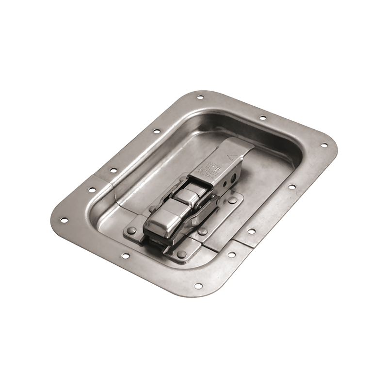 Snaplås, rustfrit stål, L=162,8, B=114,3, H=18,8, ikke justerbar