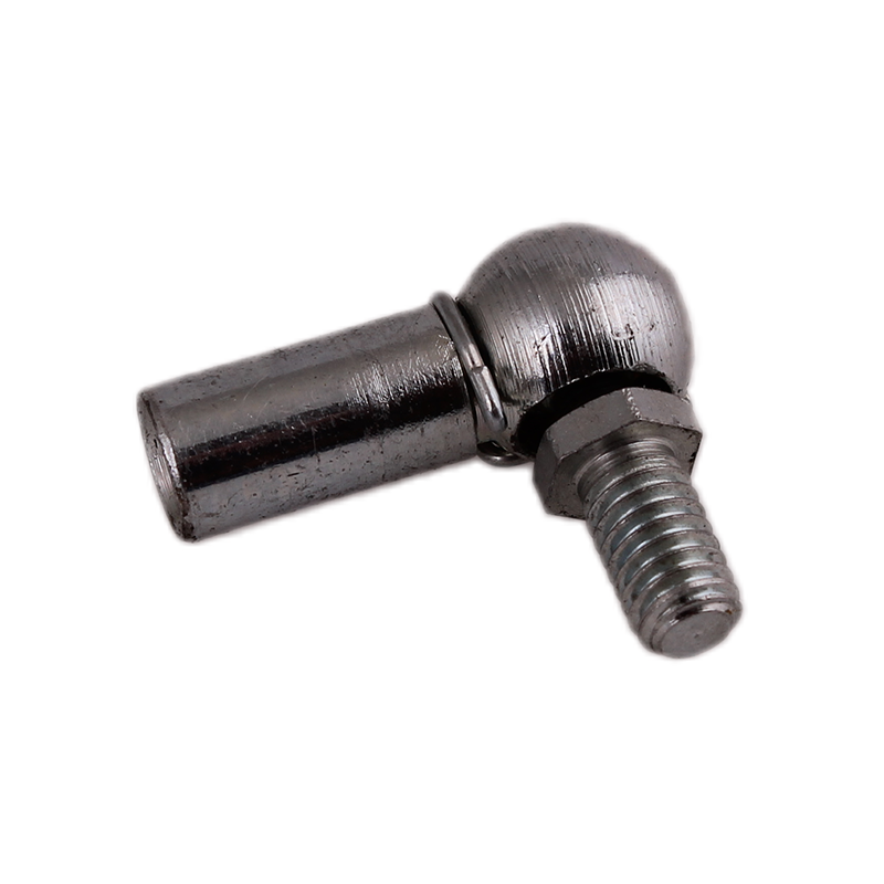 Endestykke, vinkel fitting, stål, M6, længde = 22 mm