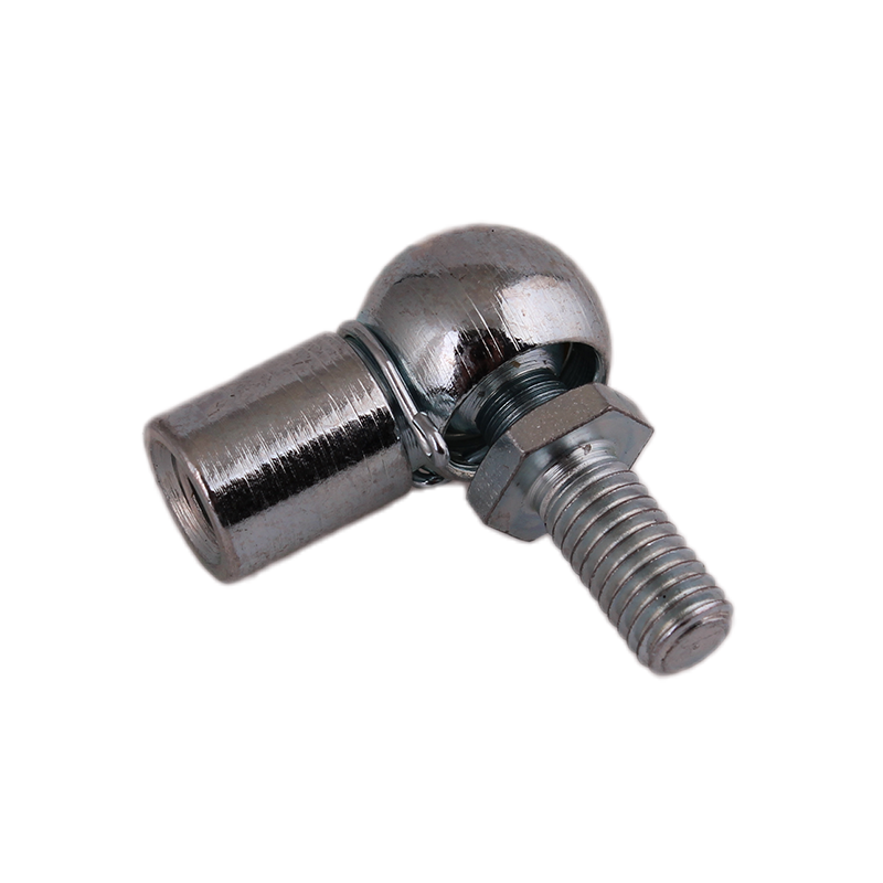 Endestykke, vinkel fitting, stål, M8, længde = 25 mm