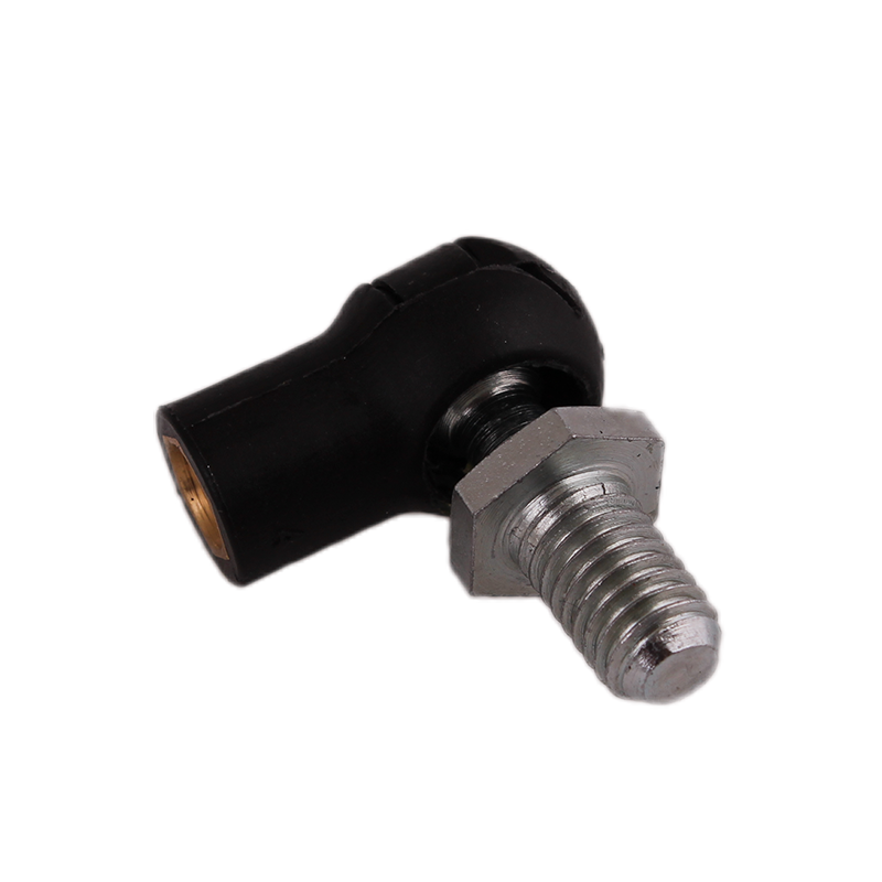 Endestykke, vinkel fitting, polyamid, M6, længde = 18 mm