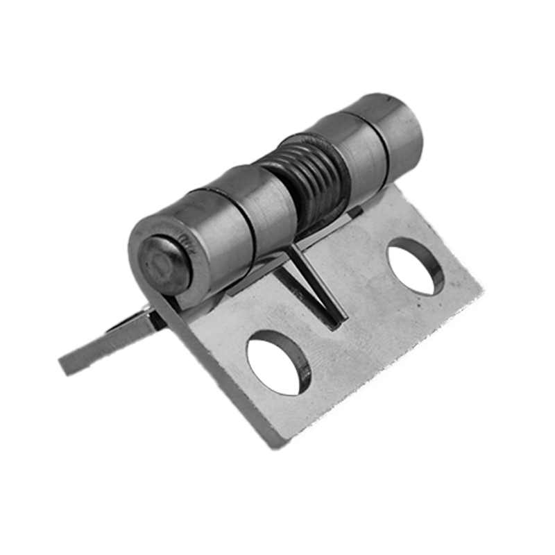 Fjederhængsel, syrefast stål, åben, ikke justerbar, L=60, B=60, H=14