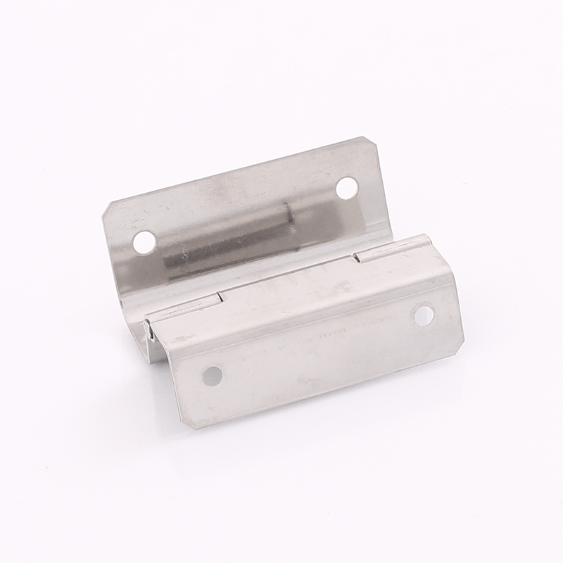 Kanthængsel med huller, syrefast stål, L=65, B=47,8, T=1