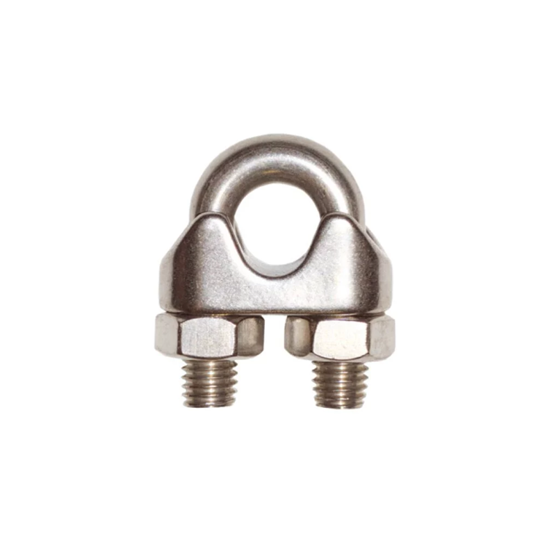 Wirelåse, syrefast stål, M12 gevind, til wirediameter = 16mm