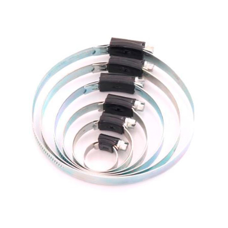 Komplet spændebånd, elforzinket stål, Diameter interval: 11-17mm