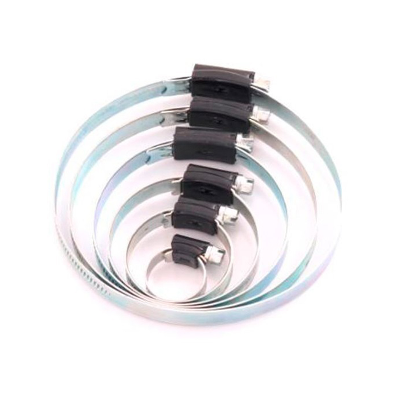 Komplet spændebånd, elforzinket stål, Diameter interval: 26-38mm