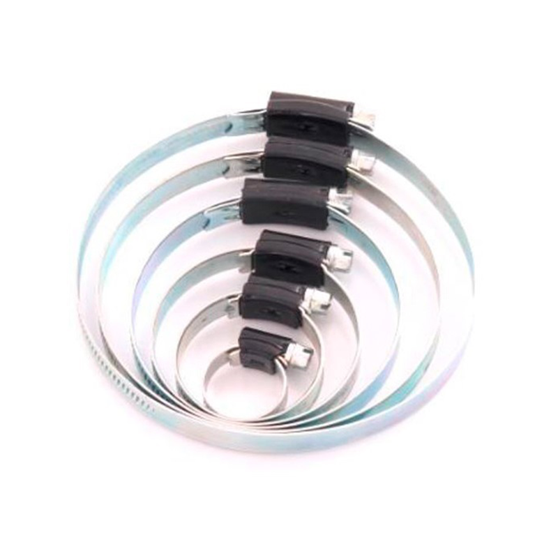 Komplet spændebånd, elforzinket stål, Diameter interval: 44-56mm