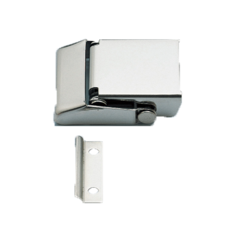 Snaplås, rustfrit stål, L=40, B=38, H=12, ikke justerbar