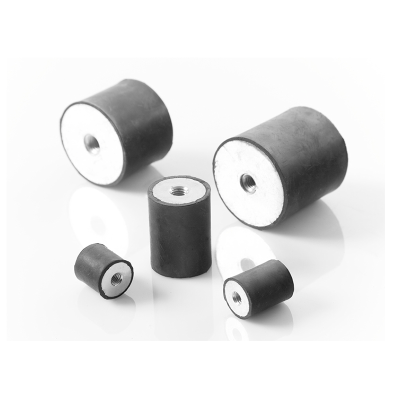 Vibrationsdæmper, naturgummi,  Ø=40, H=40, 