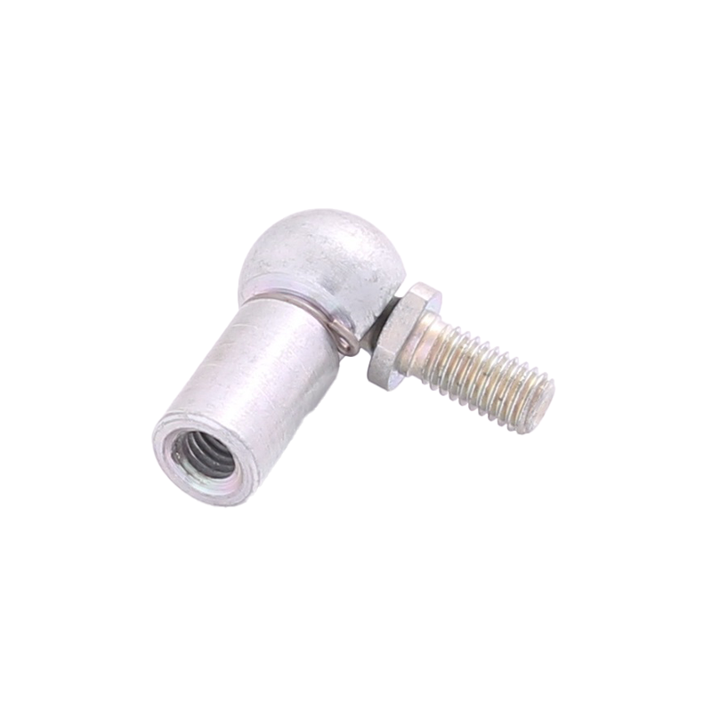 Endestykke, vinkel fitting, syrefast stål, M10, længde = 35 mm