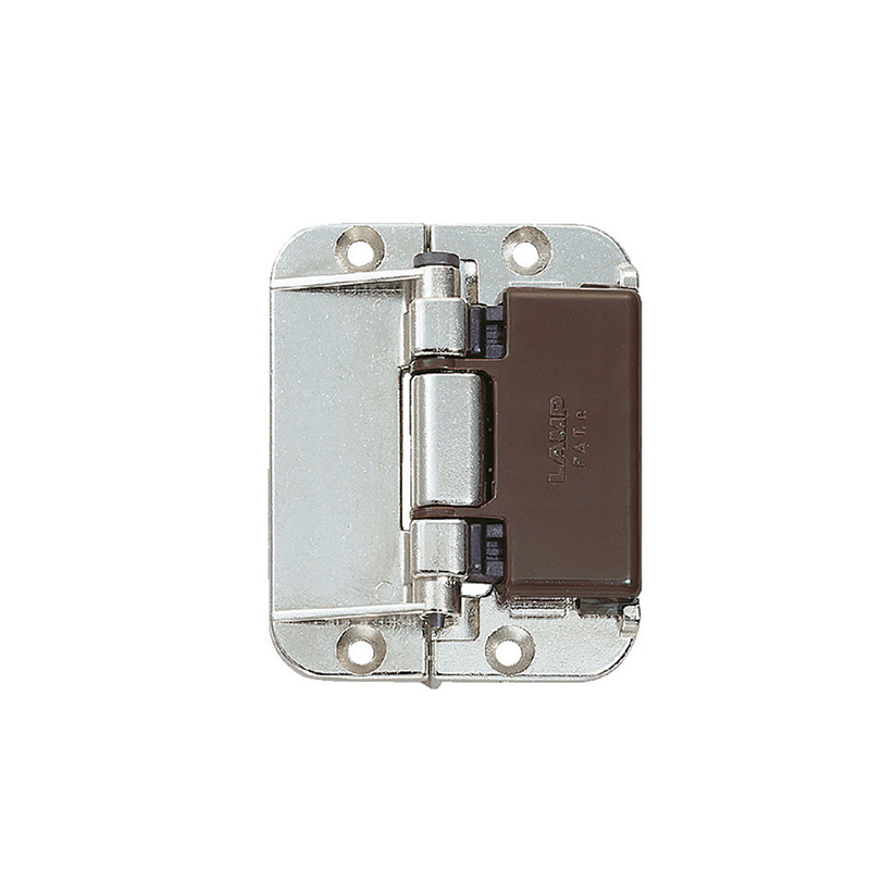 Positionshængsel, trykstøbt zink, L=75, B=60, H=13