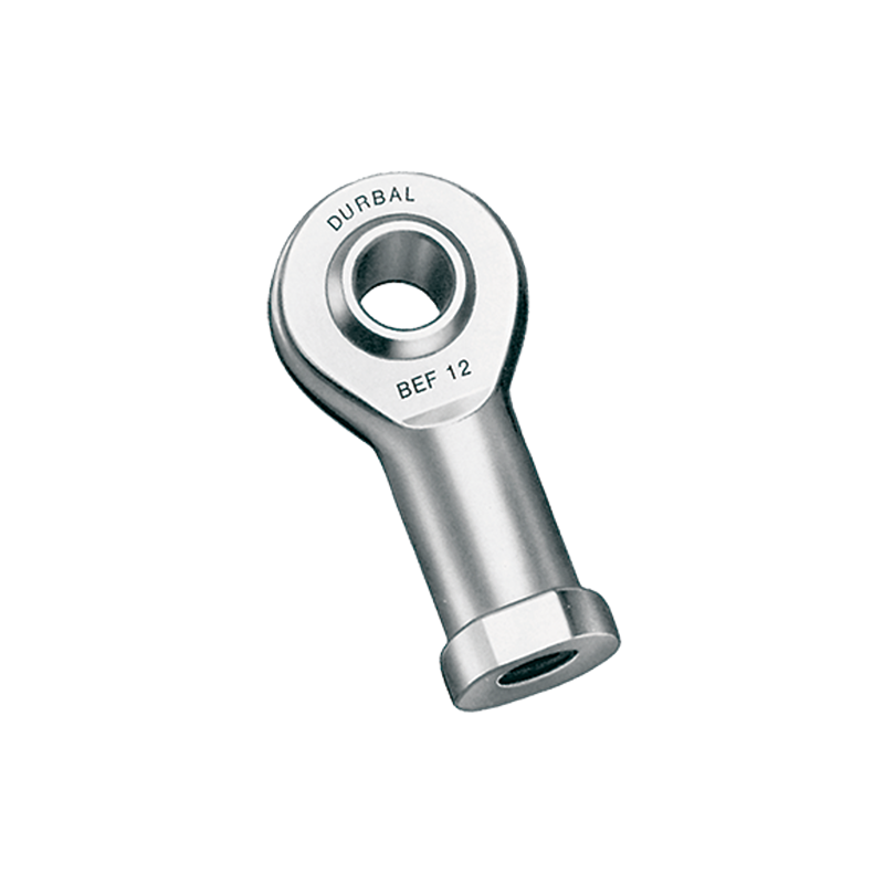 Endestykke, ledøje fitting, stål, M12, længde = 50 mm