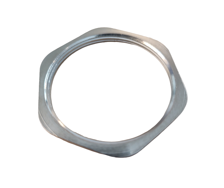 Møtrik, messing, M40x1,5