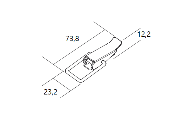 Spændebånd - saml selv, snaplås, elforzinket stål