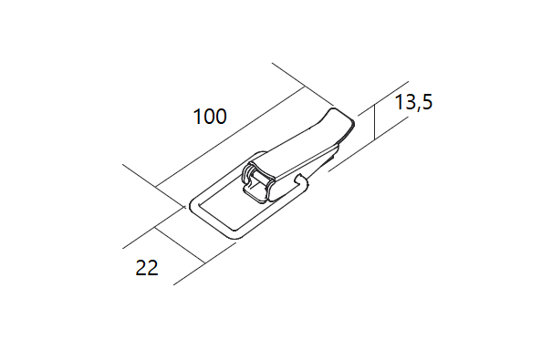 Spændebånd - saml selv, snaplås, elforzinket stål