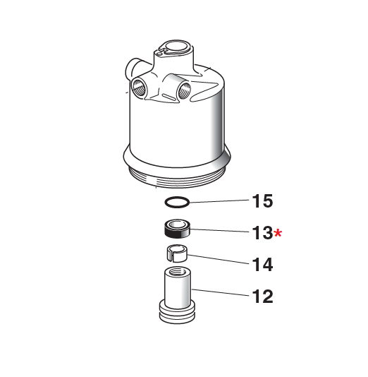 Reservedel til nitteværktøj, Balsele, til serie KJ & RAC